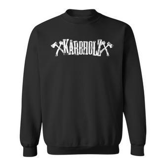 Karbholz-Bandde Sweatshirt - Geschenkecke