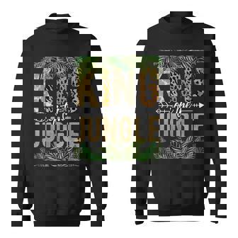 King Of The Jungle Tropical Animal Adventure Vacation Sweatshirt - Thegiftio UK