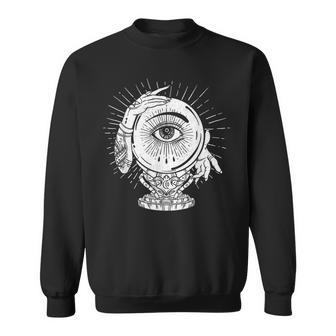 Kristallkugel-Lesung Wahrsagerin Der Wahrsagerinoraussagen Sweatshirt - Geschenkecke