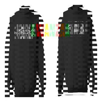 Kwanzaa Blessing Christmas African American Happy Kwanzaa Sweatshirt - Thegiftio