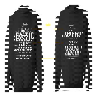 La Création À L'encre Est Un Truc De Demetrius Queous Ne Comprendriez Pas Sweater e - Cadeauxyz