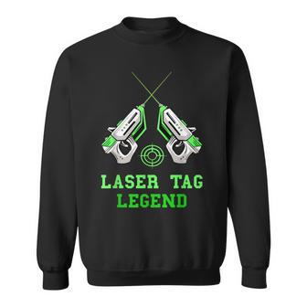 Laser Tag Legend Lasertag Player Indoor Game Sports Team Sweatshirt - Geschenkecke