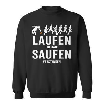 Laufen Ich Habe Saufenersten Party Suff Alcohol Sweatshirt - Geschenkecke