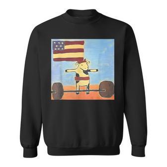 Lean Beef Patty Lean Beef Deadlifting Beef Sweatshirt - Thegiftio UK