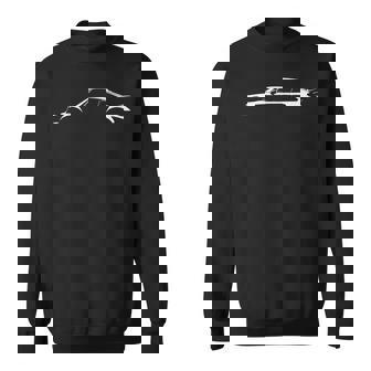 Legendary Racing Sports Car Iconic Racing Car 911 Silhouette Sweatshirt - Thegiftio UK