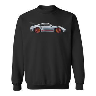 Legendary Sports Car Gt3 Rs- Iconic 911 Silhouette Sweatshirt - Monsterry