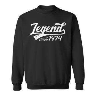 Legende Seit 1974 Geschenk 50 Geburtstag Jahrgangintage Sweatshirt - Geschenkecke