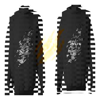 Leopard Cheetah Tiger Leopard Face Lion Cat Sweatshirt - Thegiftio UK