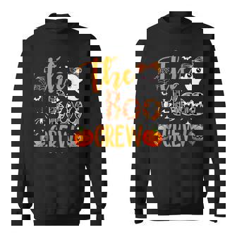 Leopard Halloween Boo Crew Halloween Costume Sweatshirt | Mazezy