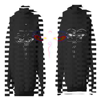 Les Deux Yeux Du Bouddha Sweater e - Cadeauxyz