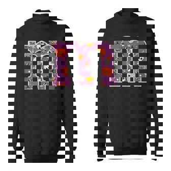 Letter M Groups Halloween Matching Team Easy Lazy Costume Sweatshirt | Mazezy