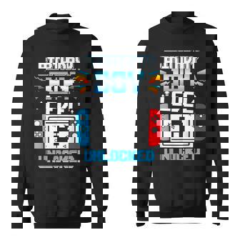 Level 8 Unlocked 8Th Gaming Birthday Video Game Lover Sweatshirt - Thegiftio UK