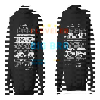 I Leveled Up To Big Bro Gamer Big Brother 2025 Boys Vintage Sweatshirt - Monsterry