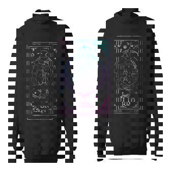 Libra Tarot Card September October Birthday Astrology Zodiac Sweatshirt - Thegiftio UK