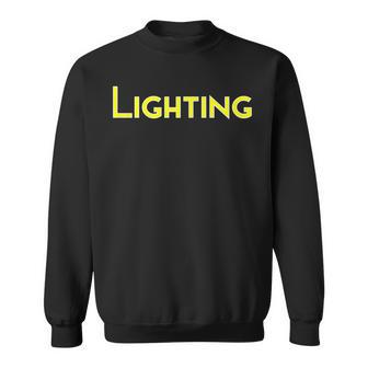 Lighting School College Corporate Concert Event Clothing Sweatshirt - Monsterry UK