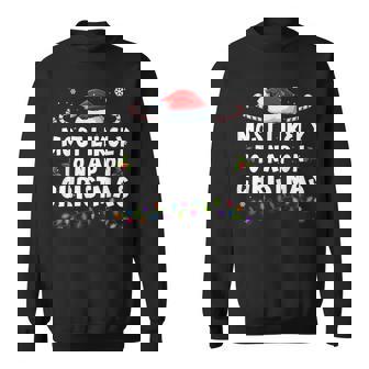 Most Likely To Nap On Christmas Ugly Christmas Sweater Sweatshirt - Thegiftio