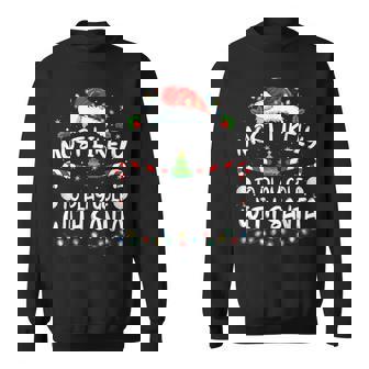 Most Likely To Play Golf With Santa Family Christmas Sweatshirt | Seseable CA