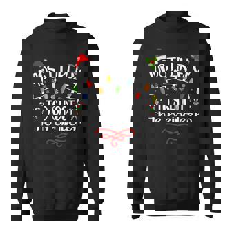 Most Likely To Shoot The Reindeer Family Christmas Sweatshirt - Thegiftio UK