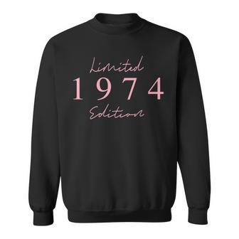 Limited Edition 1974 Geburtstag 1974 Geboren 1974 Jahrgang Sweatshirt - Geschenkecke