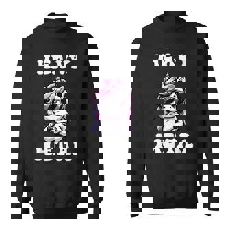 Lindo Unicornio Kawaii Heavy Metal Niños Niñas Camisa de entrenamiento - Regaloses