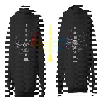 L'instrument De Musique Clé De Sol Clarinette Sweater e - Cadeauxyz