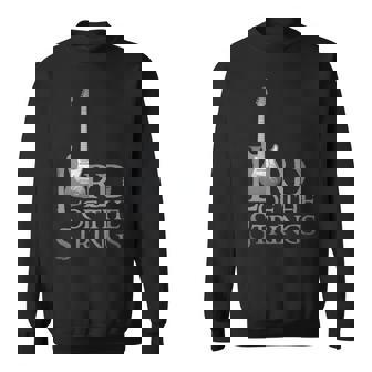 Lord Of The Strings Electric Guitar Player T Sweatshirt - Thegiftio