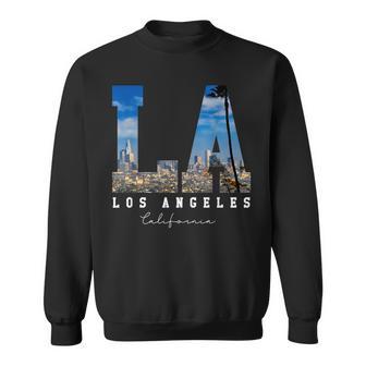 Los-Angeles California La Skyline Pride Sweatshirt - Geschenkecke