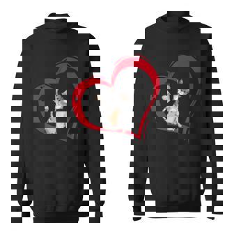 Love Cat Hang In There Kids Valentine's Day Sweatshirt - Monsterry