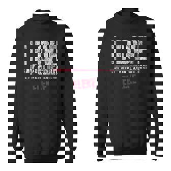 I Love Eleke Instrument De Musique Musique Sweater e - Cadeauxyz