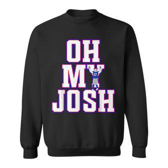 I Love Josh Proud Last Name Vintage Sports Apparel Happily Sweatshirt - Thegiftio UK