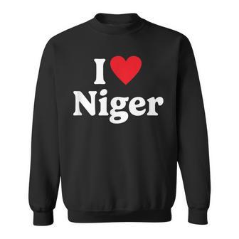 I Love Niger Sweatshirt - Geschenkecke