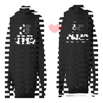 I Love Ninfa Amo Ninfa Camisa de entrenamiento - Regaloses
