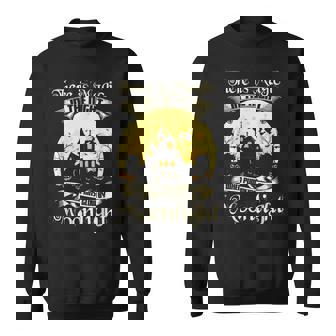 Magic In The Night Pumpkins Glow Moonlight Halloween Sweatshirt - Thegiftio