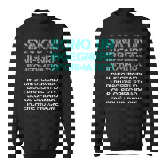 Maglia Ingegnere Informatico Uomo Regalo Laurea Ingegneria Felpa - Novitaregali