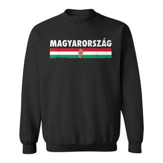 Magyarország Hungaryintage Hungarian Flag Hungarian Sweatshirt - Seseable