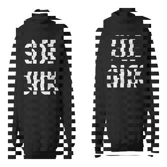Main Man Side Chick Thanksgiving Meal Matching Couple Pajama Sweatshirt | Seseable UK
