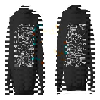 Medical Lab Tech Chemistry Graduate Lab Technician Sweatshirt - Monsterry