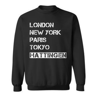 Meine Stadt Geburtort & Heimatliebe Hattingen Sweatshirt - Geschenkecke