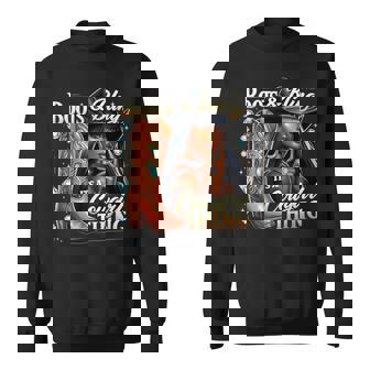Melanin Rodeo Cowgirl Boots & Bling Its A Cowgirl Thing Sweatshirt - Monsterry