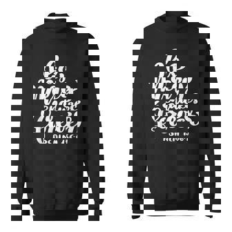 His Mercy Endures Forever Bible Verse Scripture Psalm 136 Sweatshirt - Monsterry