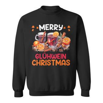 Merry Glühwein Christmas Feuerzangenpunch Christmas Market Sweatshirt - Geschenkecke