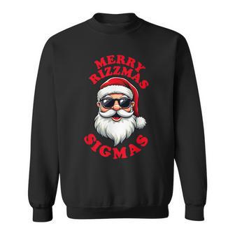Merry Rizz Mas Sigmas- Gen Alpha Middle School Christmas Sweatshirt - Thegiftio UK