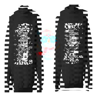 Merry Sightmas Snowman Optometrist Optometry Eye Doctor Xmas Sweatshirt - Monsterry