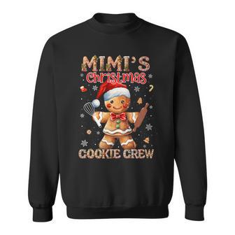 Mimi’S Christmas Cookie Crew Santa Gingerbread Family Xmas Sweatshirt - Thegiftio UK