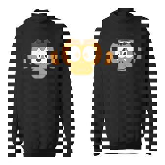 Monkey Face Happy Smug Cute Adorable Monkey Animal Character Sweatshirt - Monsterry