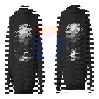 Mountain Hiking Climbing Outdoor Nature Forest Mountains Sweatshirt - Thegiftio