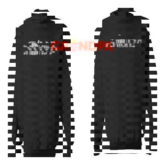 Movie Night Party Grandpa Movie Theme Birthday Party Sweatshirt - Monsterry