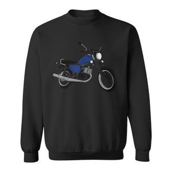 Mz Etz 250 Blue Sweatshirt - Seseable