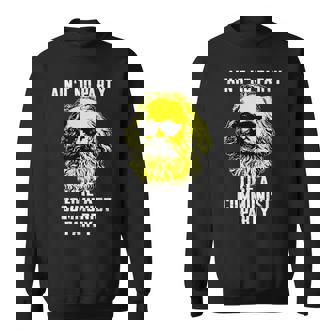 Ne Pas Faire De Fête Comme Une Fête Communist – Karl Marx Meme Sweater e - Cadeauxyz