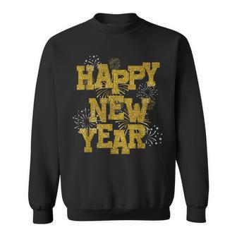 Goodbye 2024 Hello 2025 Happy New Year 2025 Fireworks Sweatshirt ...